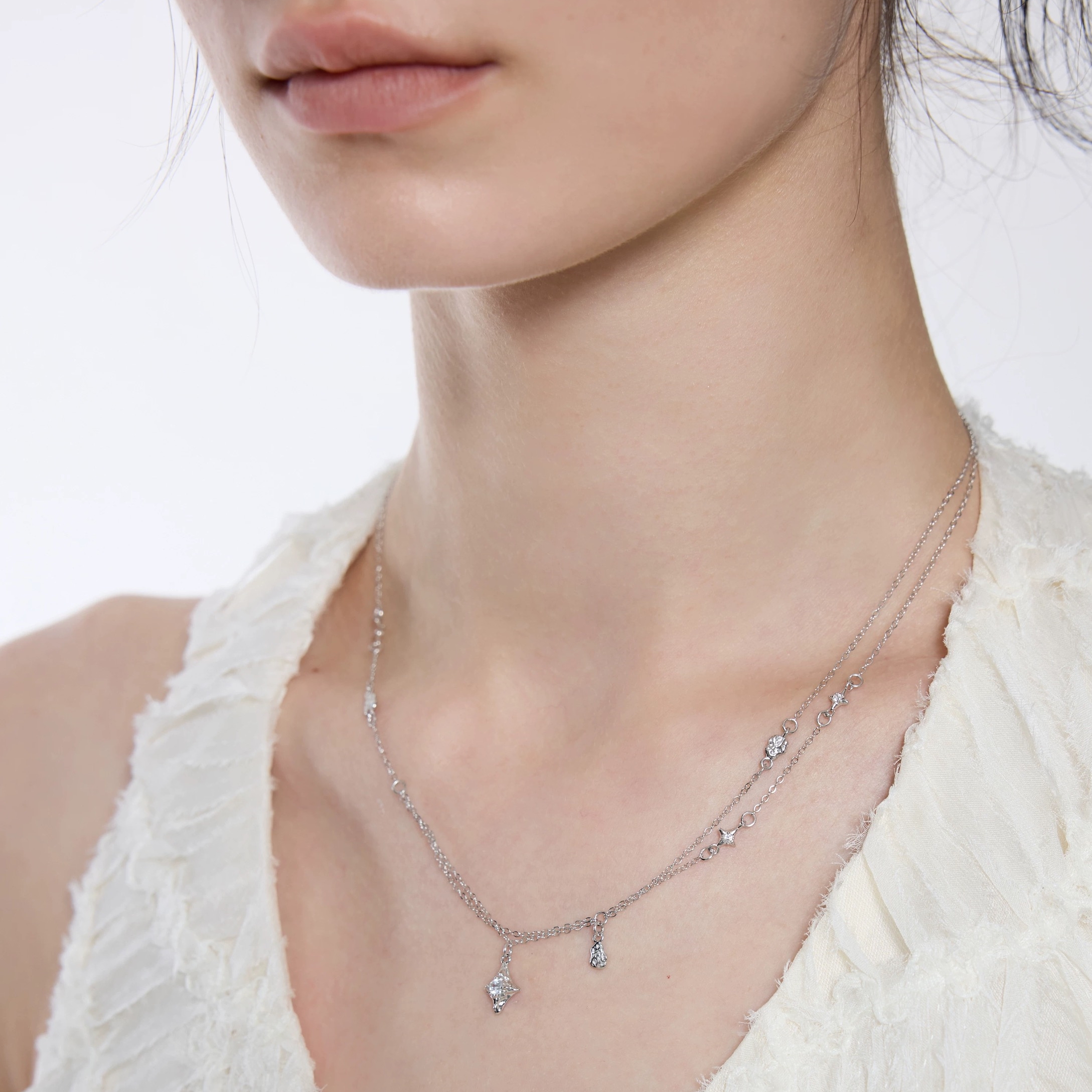 925 Sterling Silver Star Necklace | Jentle Jewelry