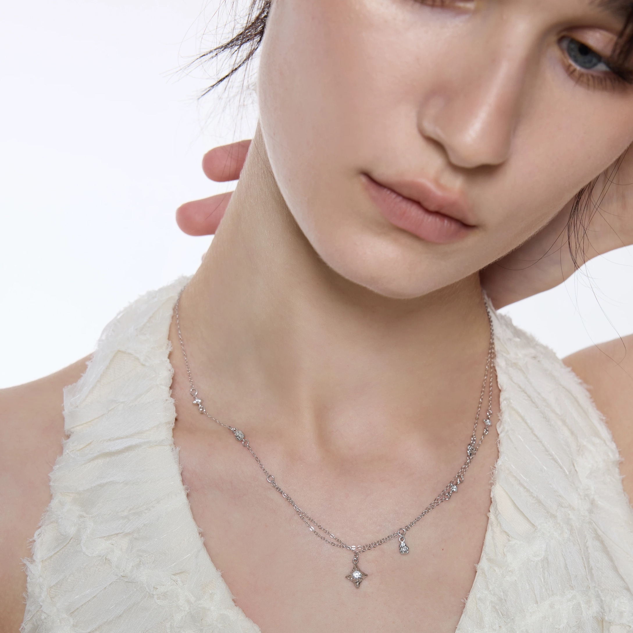 925 Sterling Silver Star Necklace | Jentle Jewelry