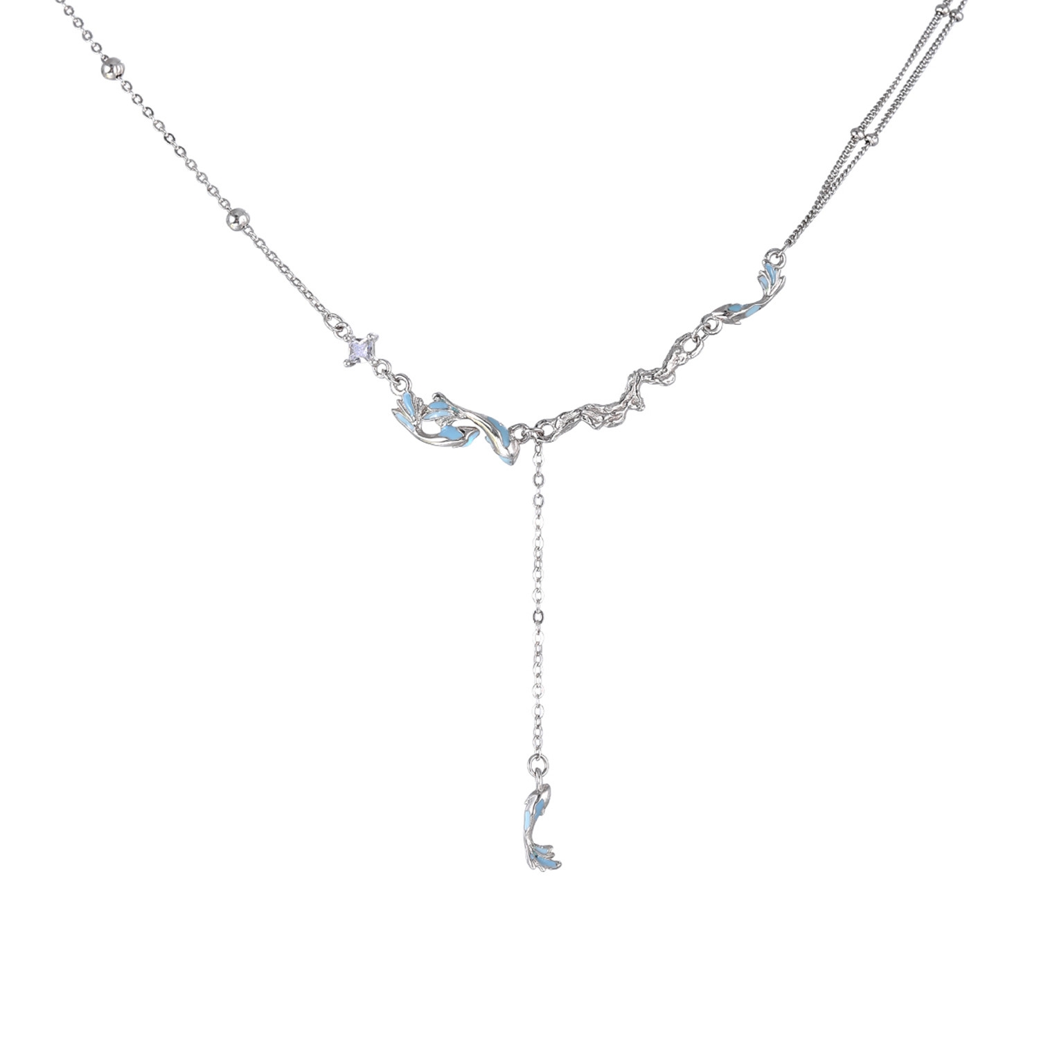 Dainty Sterling Silver Fish Necklace For Everyday Use | Jentlle Jewelry