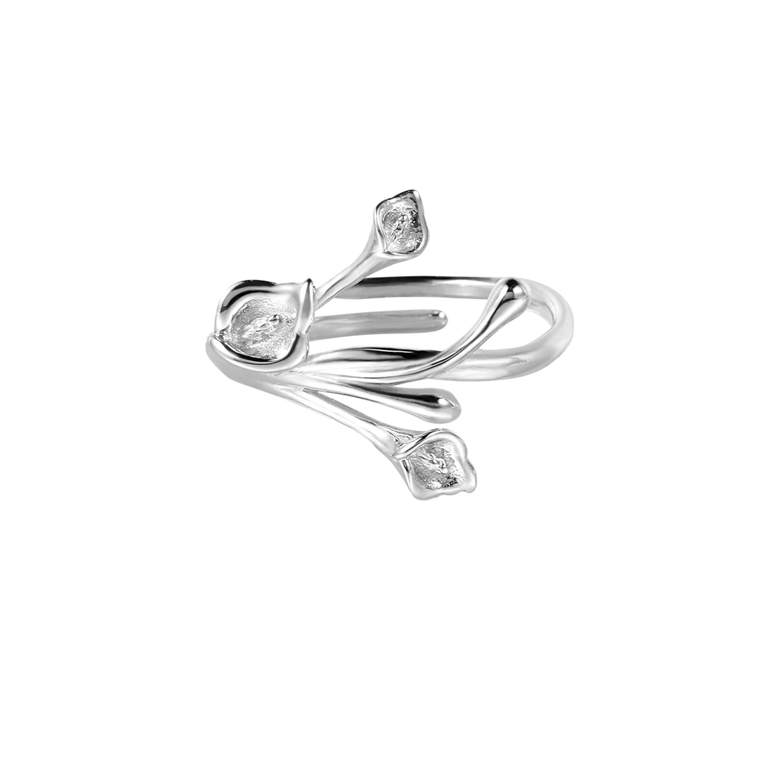 Unique Design Silver Statement Ring For Women | Jentle Jewelry