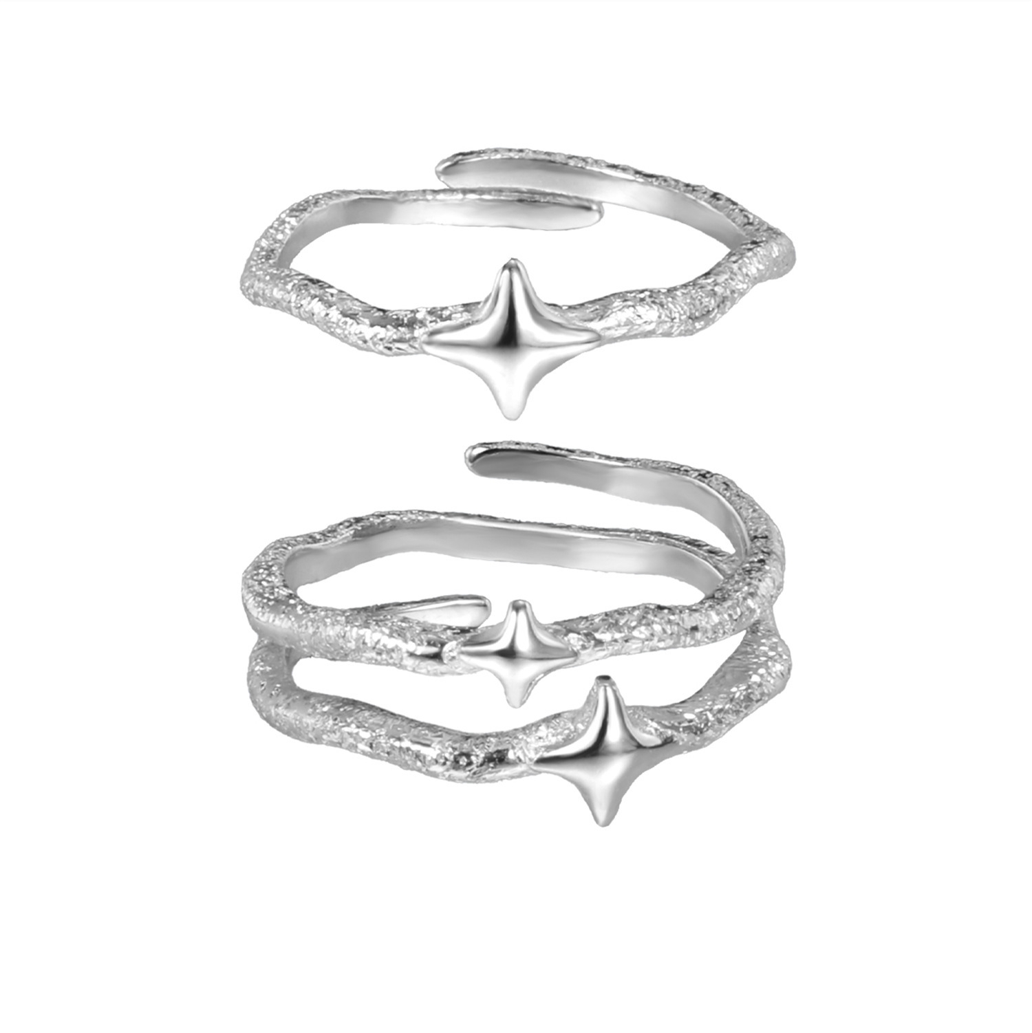 Starla N°6 & N°7 Ring Stack
