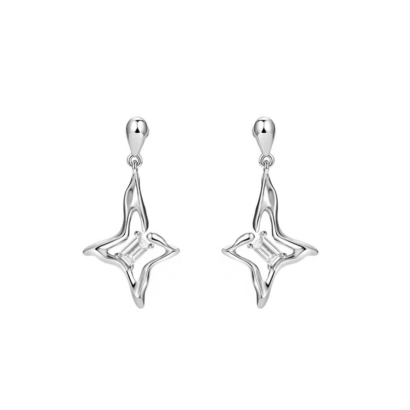 Star Silver Earrings | Jentle Jewelry