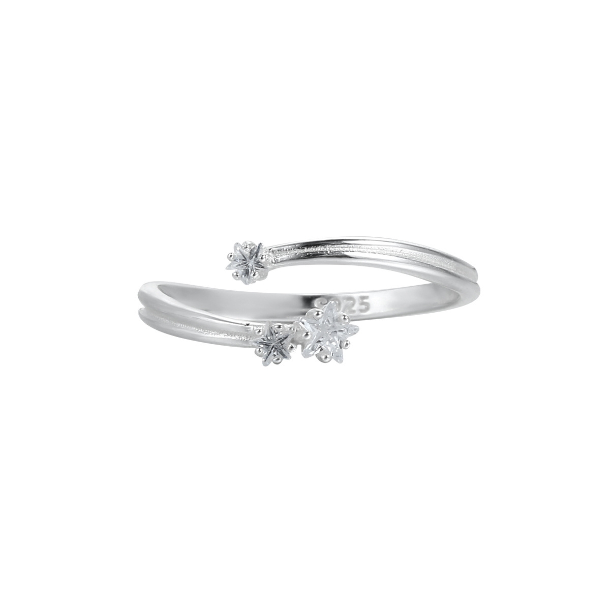 Sterling Silver Star Ring Stack | Jentle Jewelry