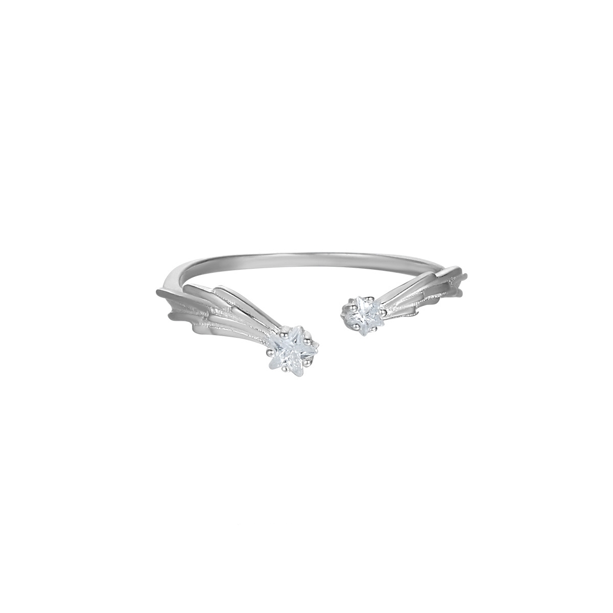Sterling Silver Star Ring Stack | Jentle Jewelry