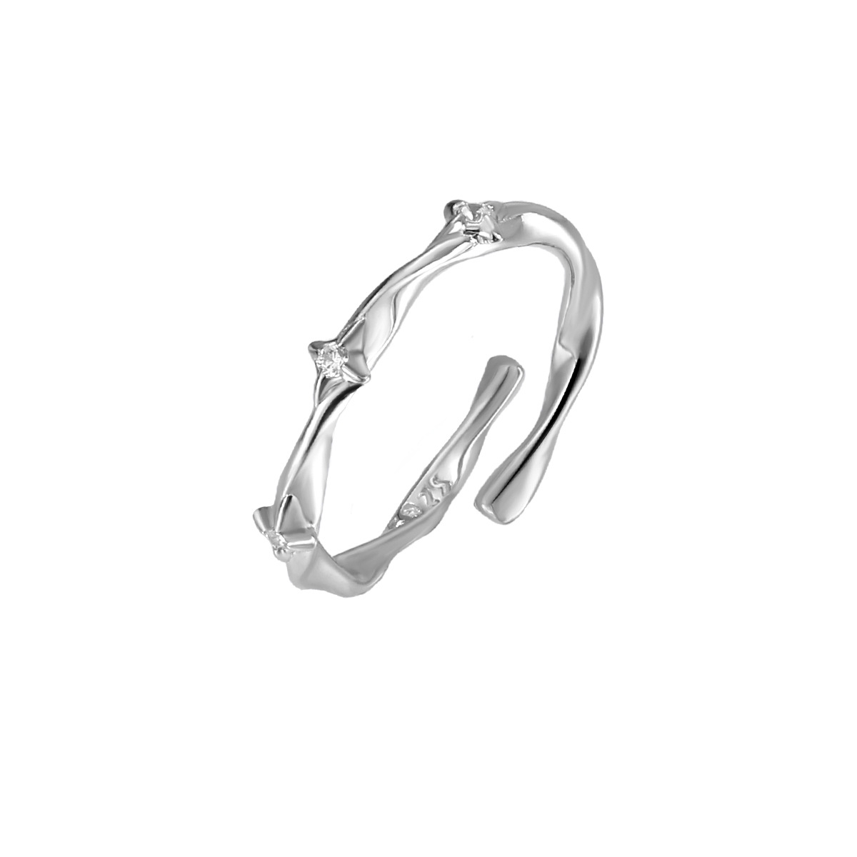 925 Sterling Silver Star Ring | Jentle Jewelry