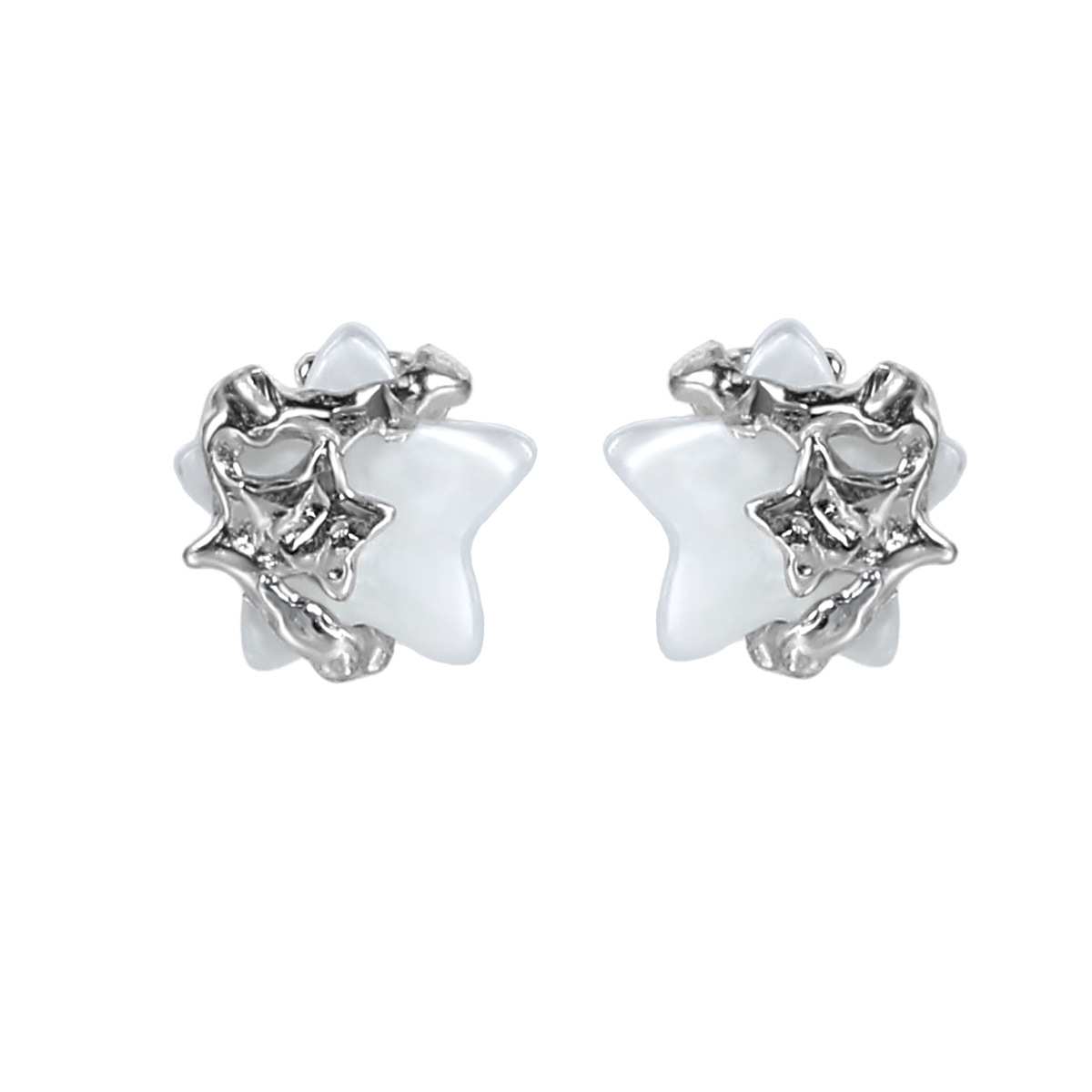 Silver Star Earrings | Jentle Jewelry