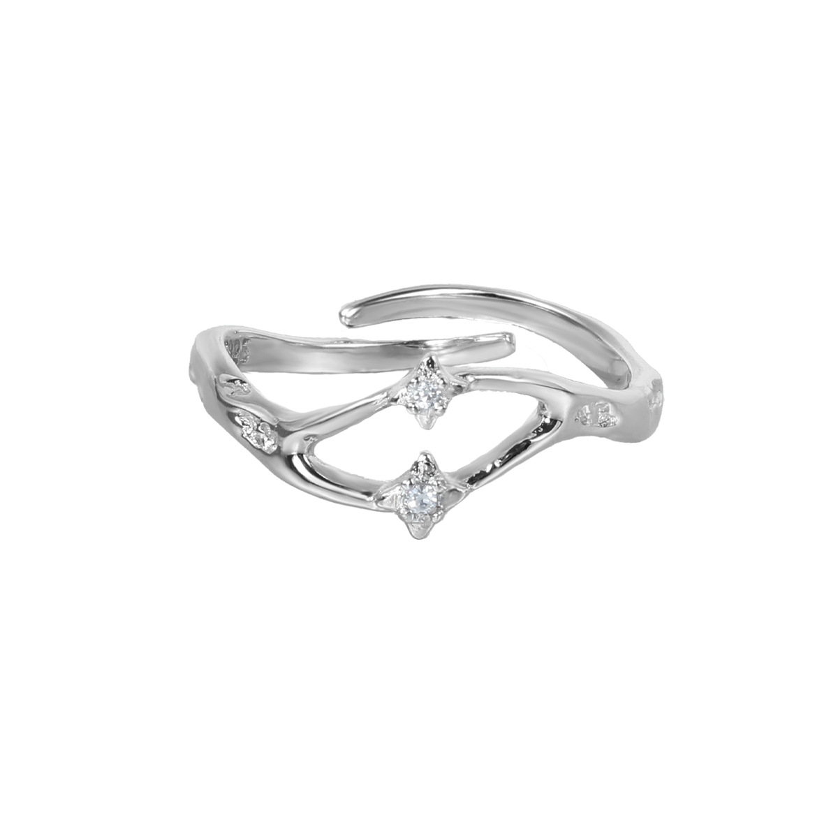 Star Sterling Silver Ring | Jentle Jewelry