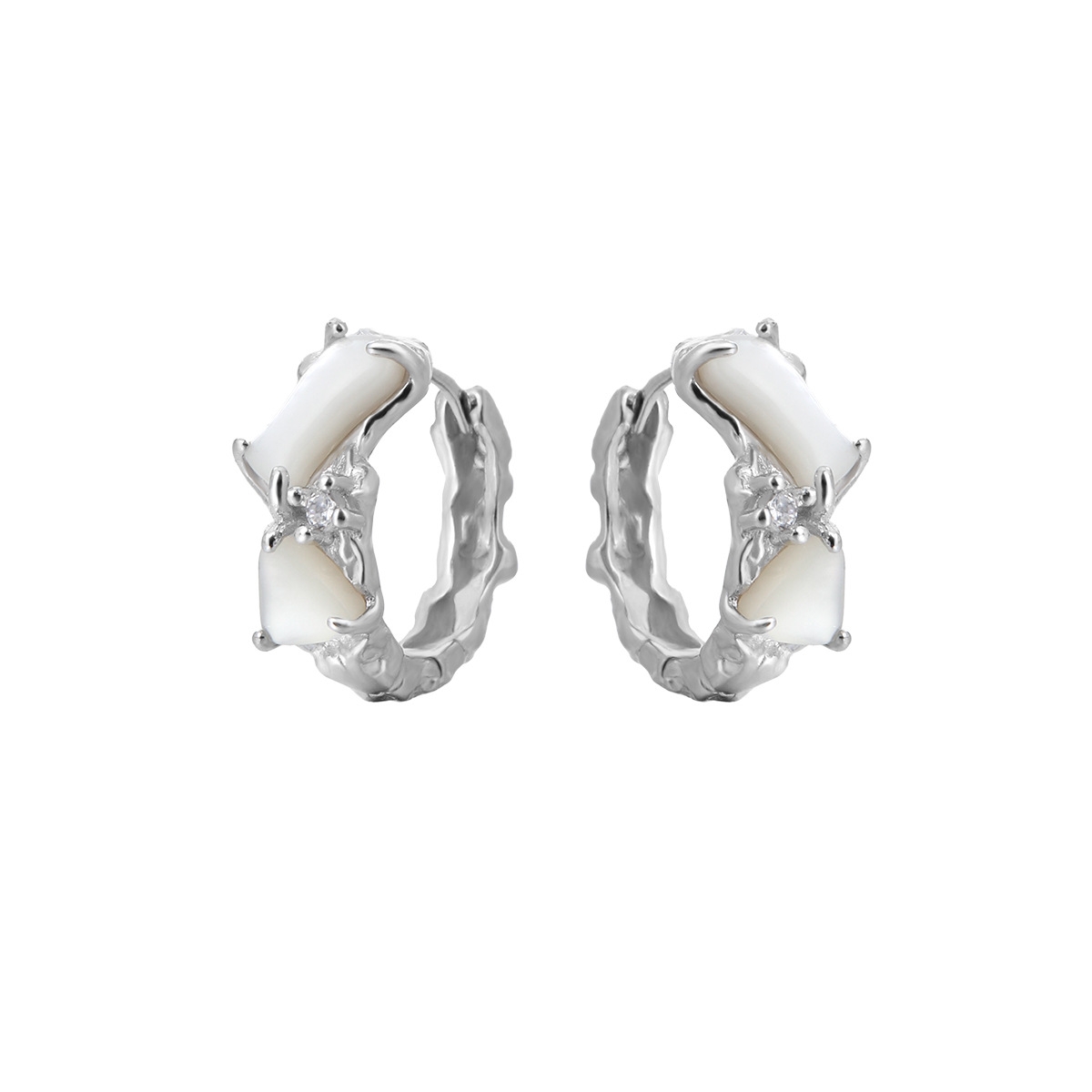 Sterling Silver Ear Hoops