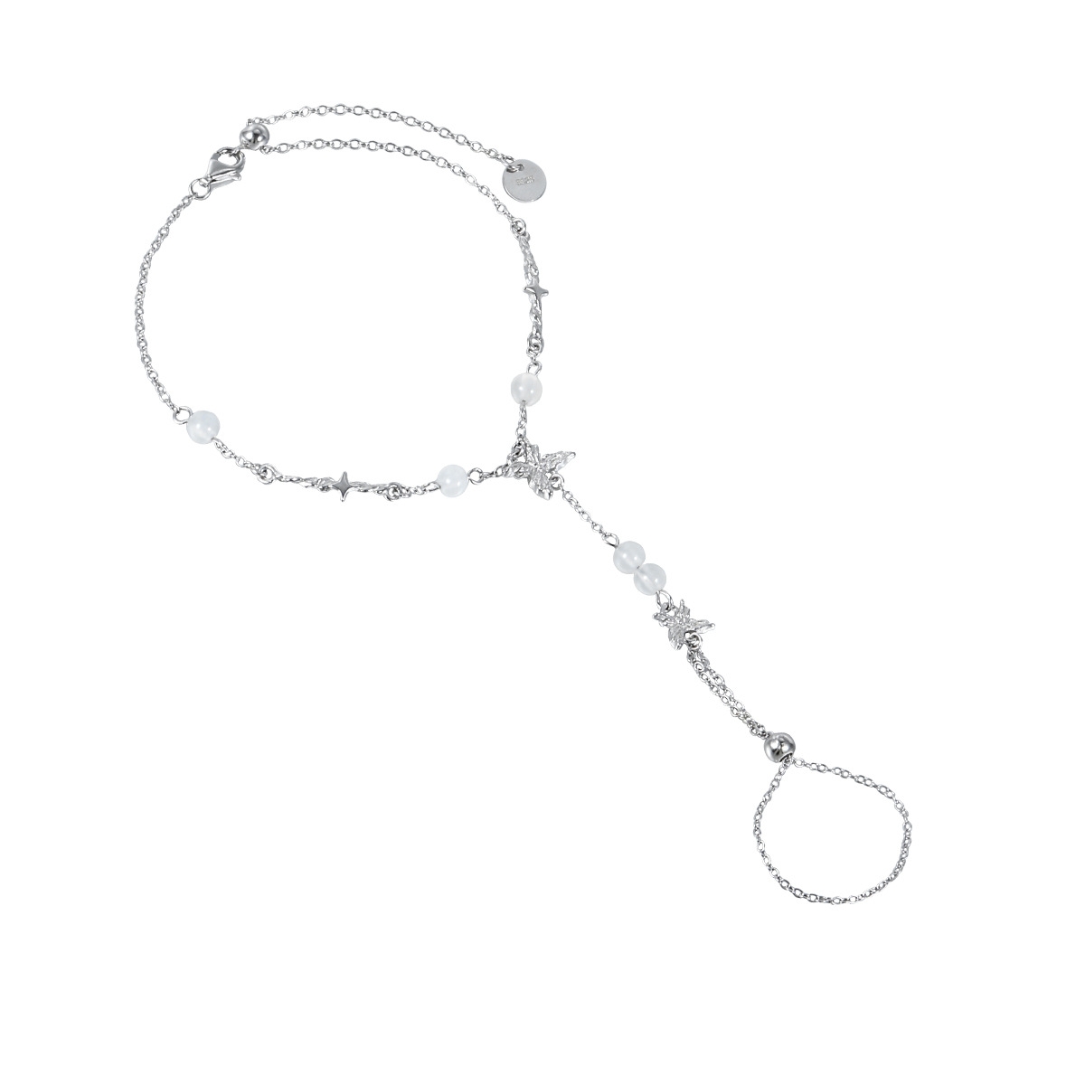 925 Sterling Silver Butterfly Bracelet | Jentle Jewelry