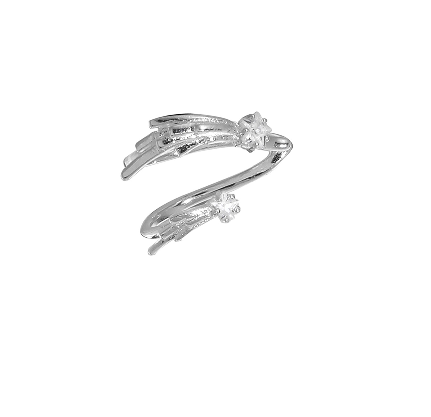 Silver Star Ear Cuff | Jentle Jewelry