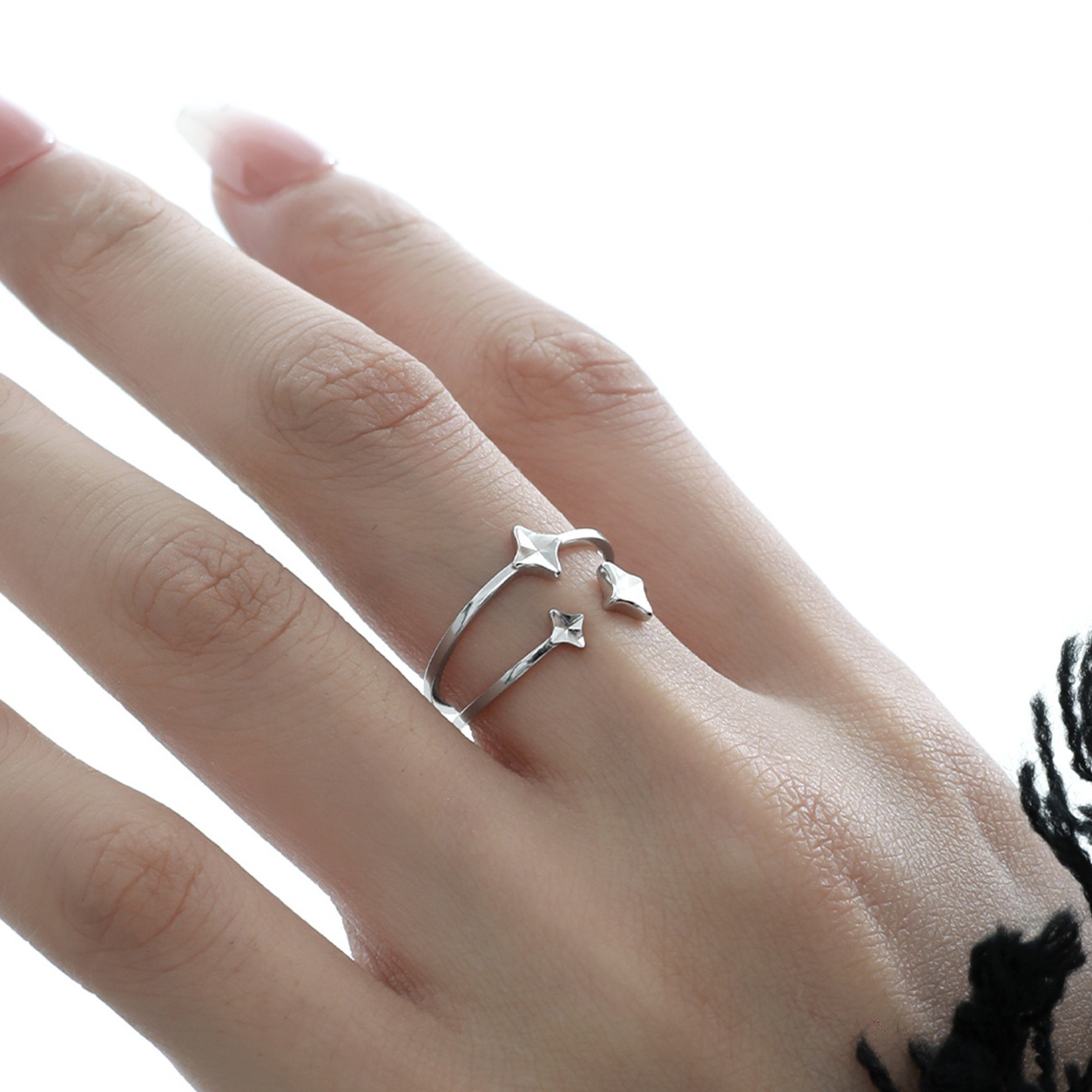 Starlight Goddess Ring Stack