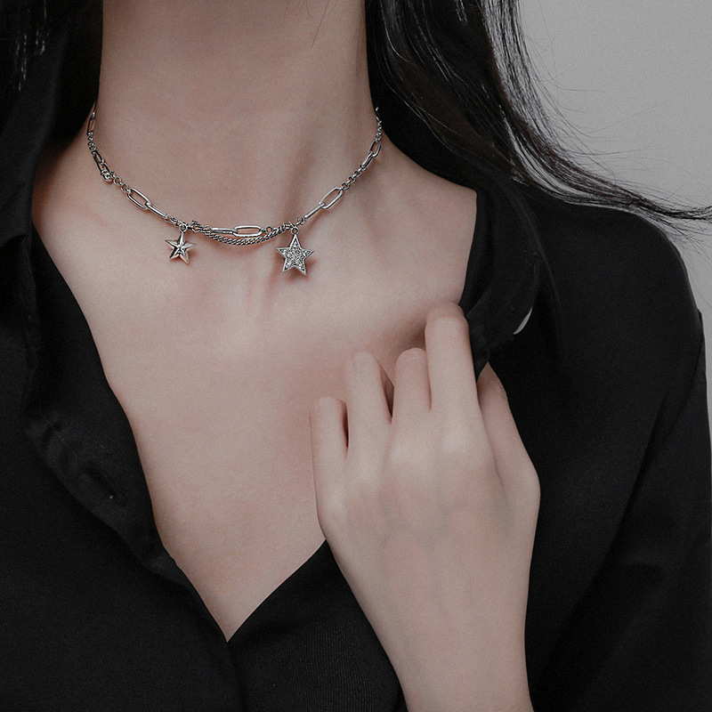 Star Silver Necklace | Jentle Jewelry
