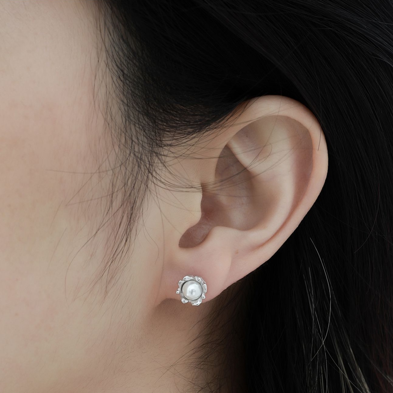 925 Sterling Silver Pearl Earrings | Jentle Jewelry