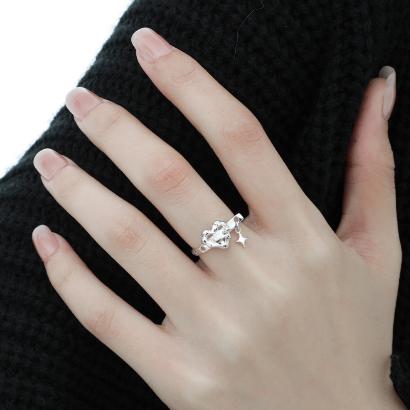 925 Sterling Silver Heart Ring | Jentle Jewelry