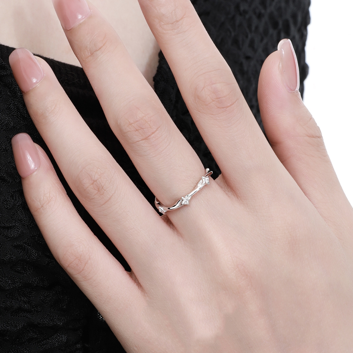 925 Sterling Silver Star Ring | Jentle Jewelry