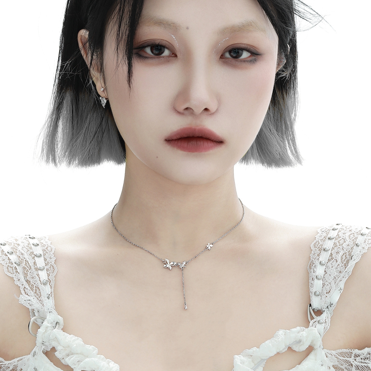 925 Sterling Silver Butterfly Necklace | Jentle Jewelry