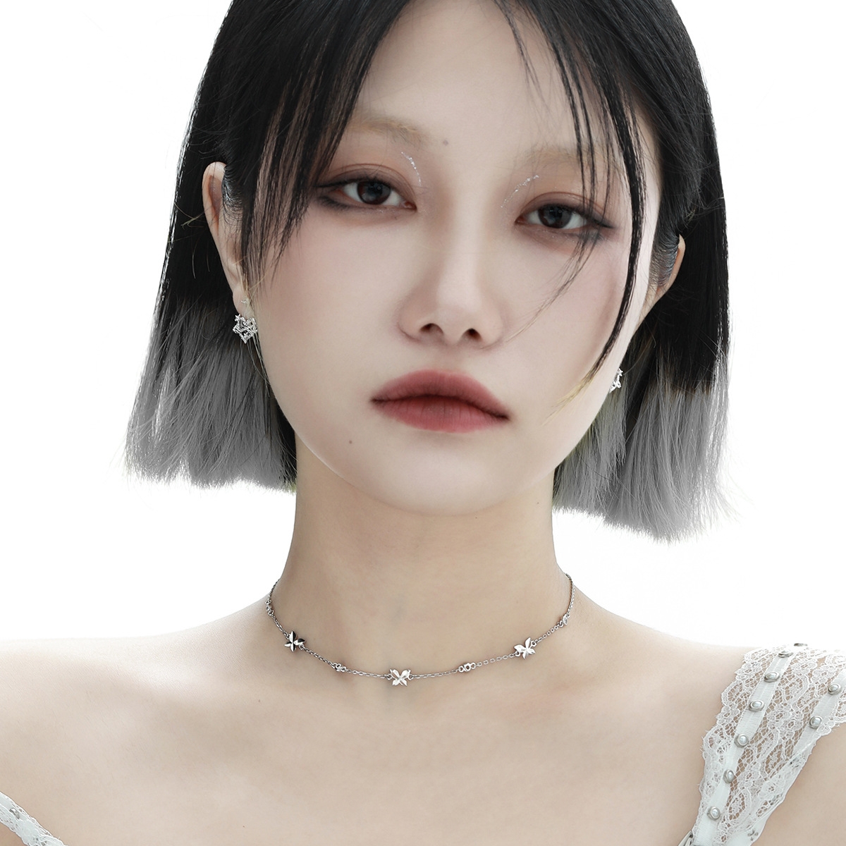 925 Sterling Silver Butterfly Necklace | Jentle Jewelry