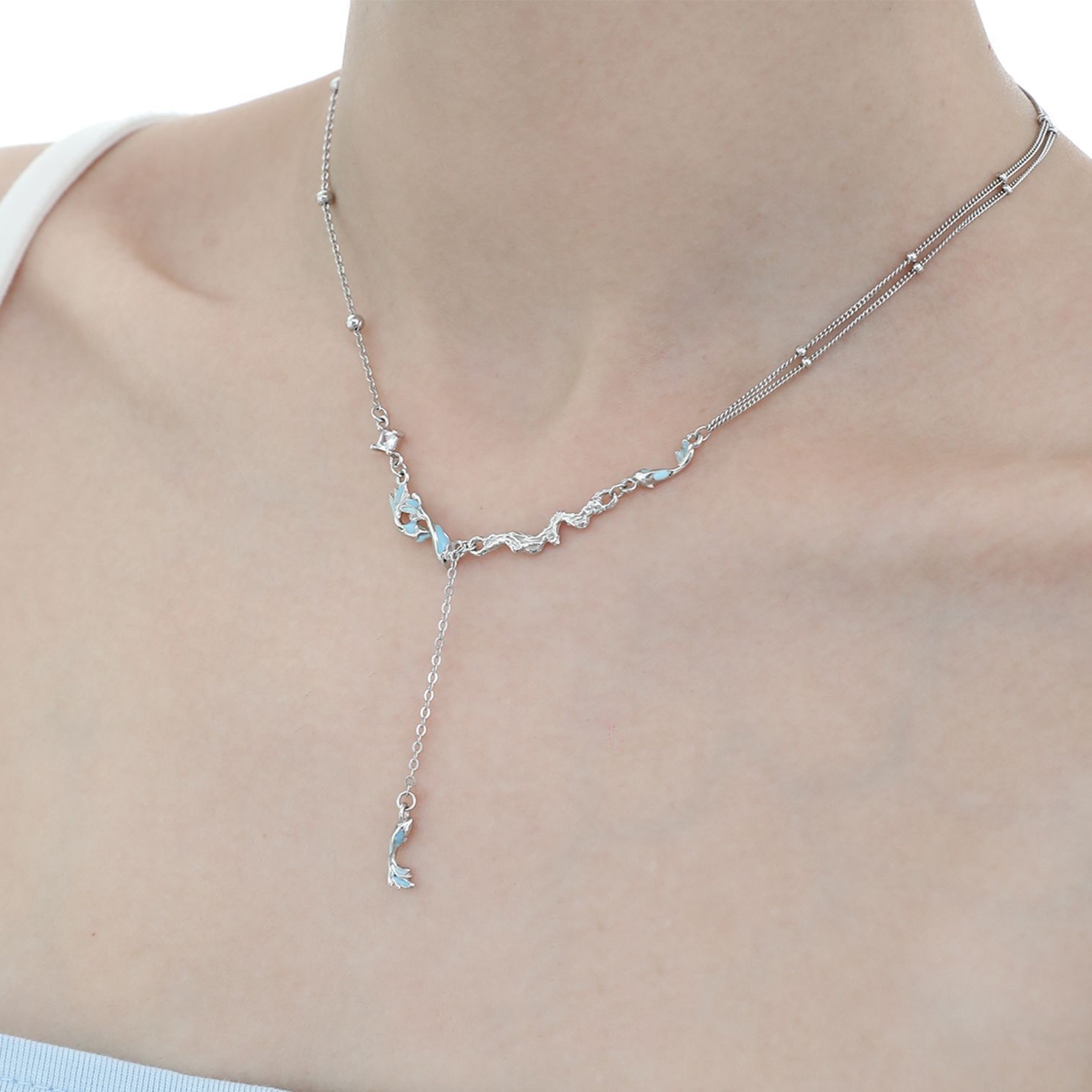 Dainty Sterling Silver Fish Necklace For Everyday Use | Jentlle Jewelry