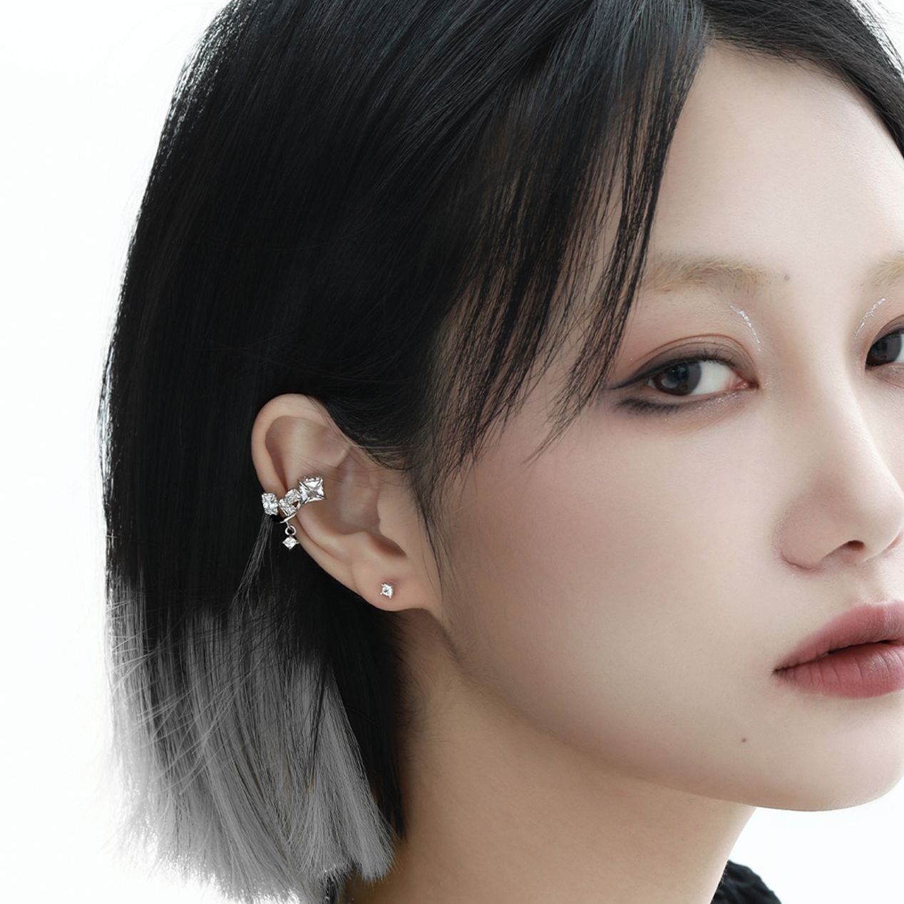 Everyday Sterling Silver Ear Cuff Minimal Style | Jentle Jewelry