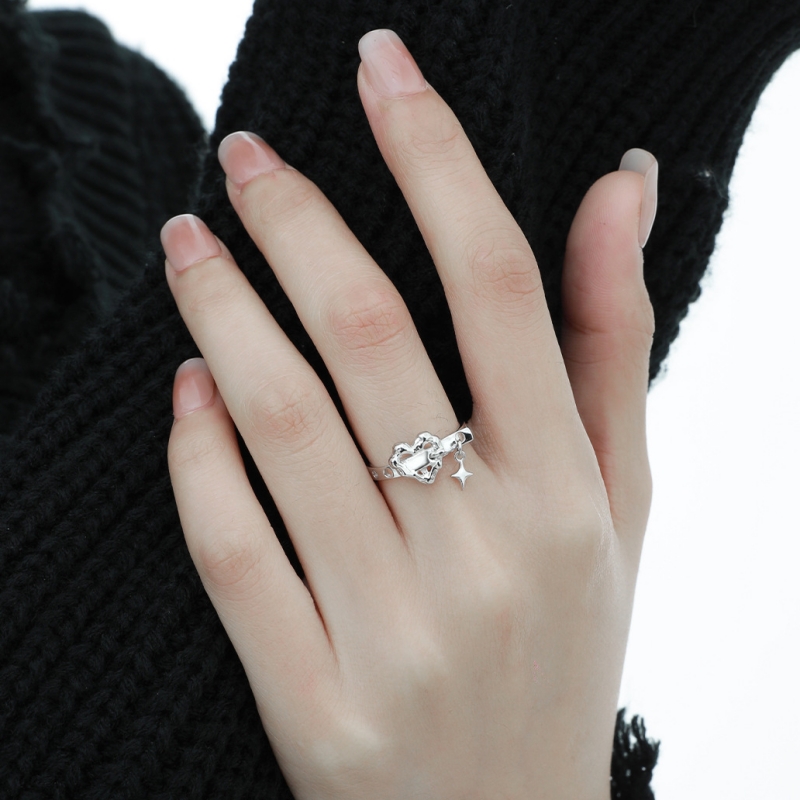 925 Sterling Silver Heart Ring | Jentle Jewelry