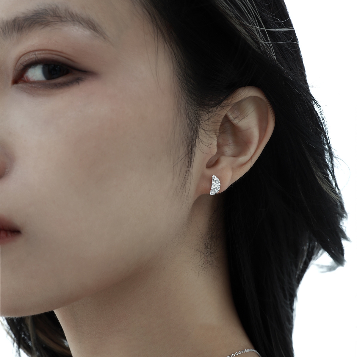 925 Sterling Silver Moon Earrings | Jentle Jewelry