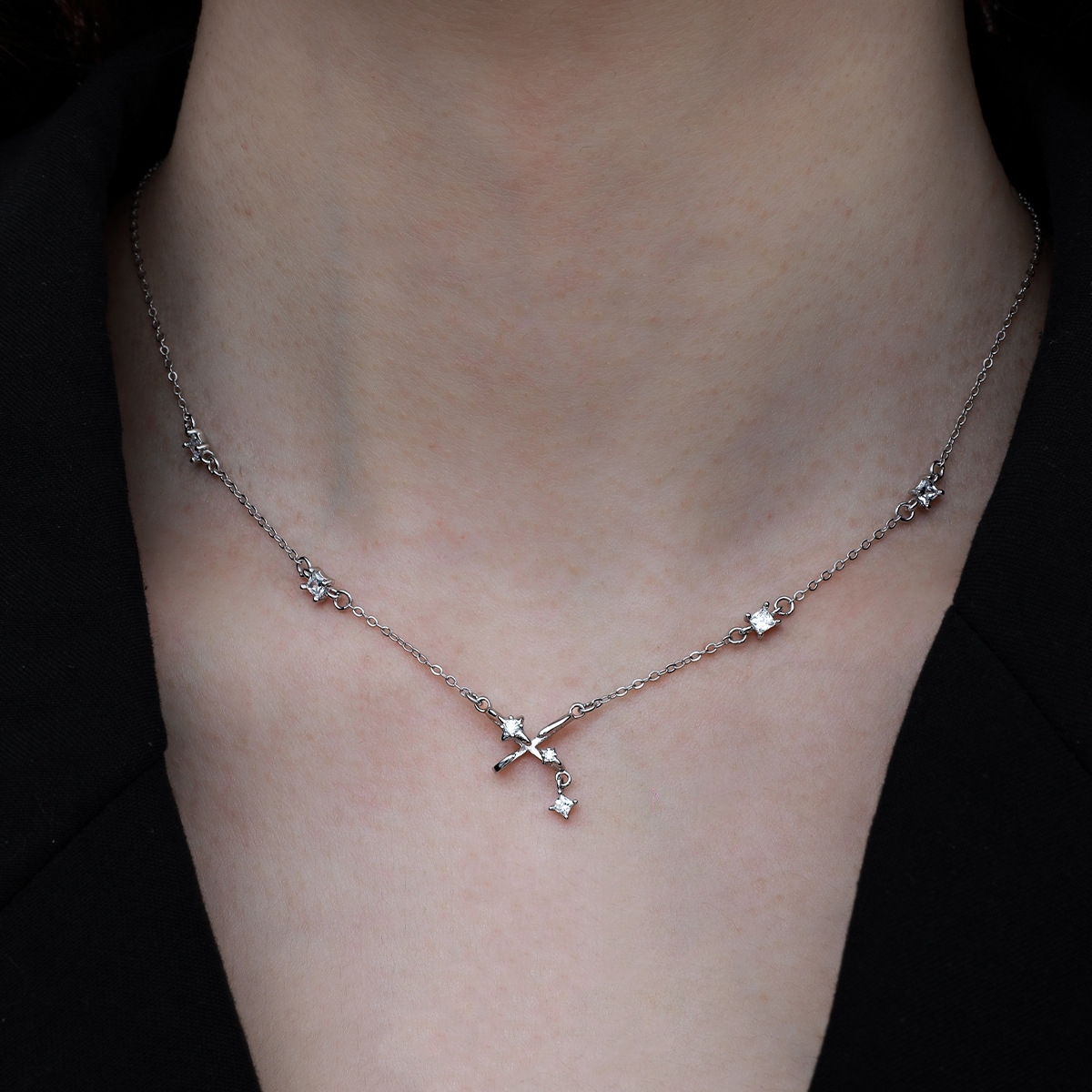 Sterling Silver Star Necklace | Jentle Jewelry