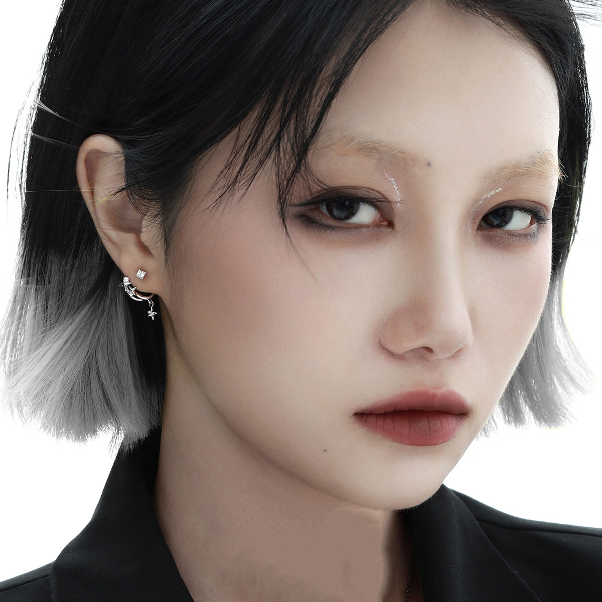 Sterling Silver Star Ear Studs | Jentle Jewelry