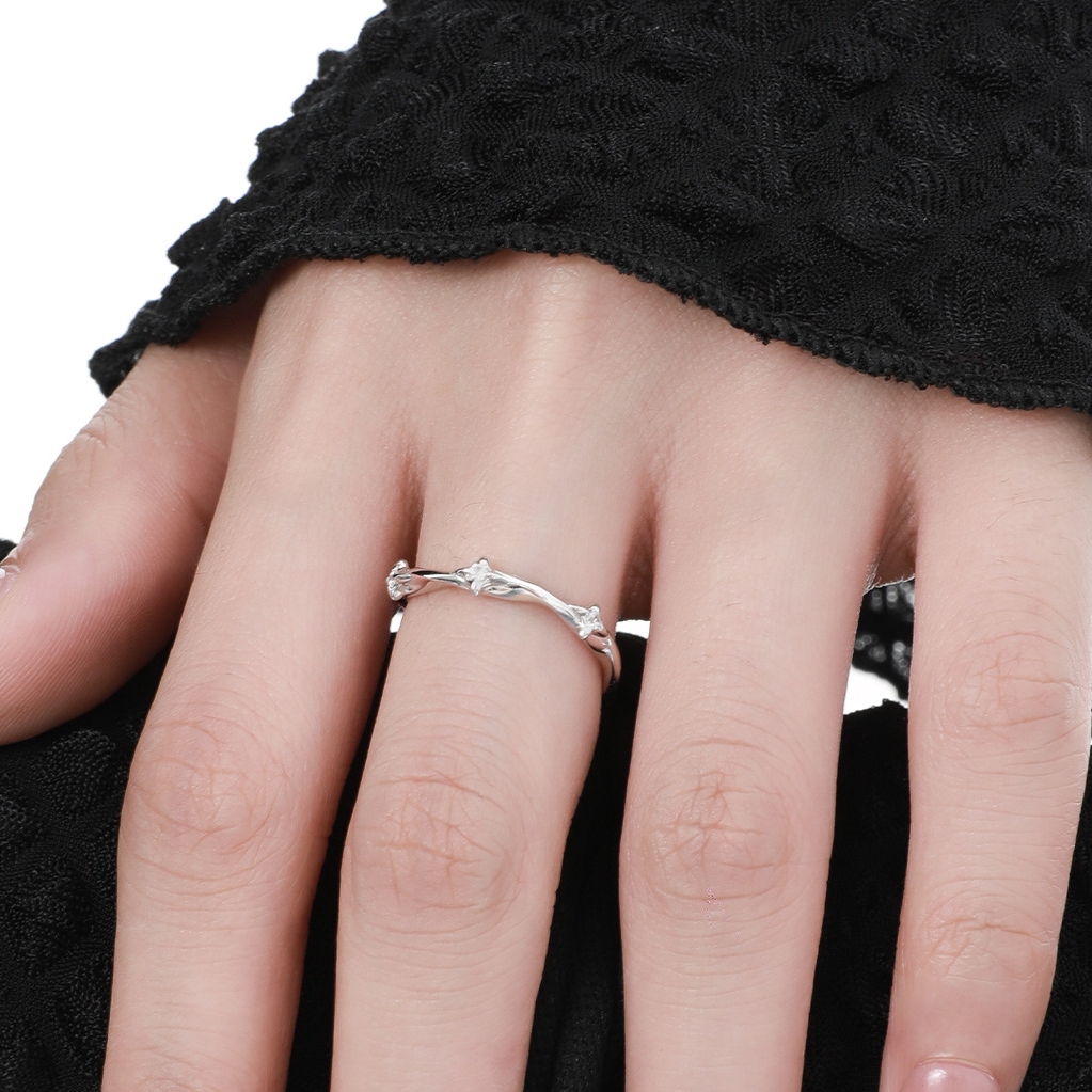 925 Sterling Silver Star Ring | Jentle Jewelry