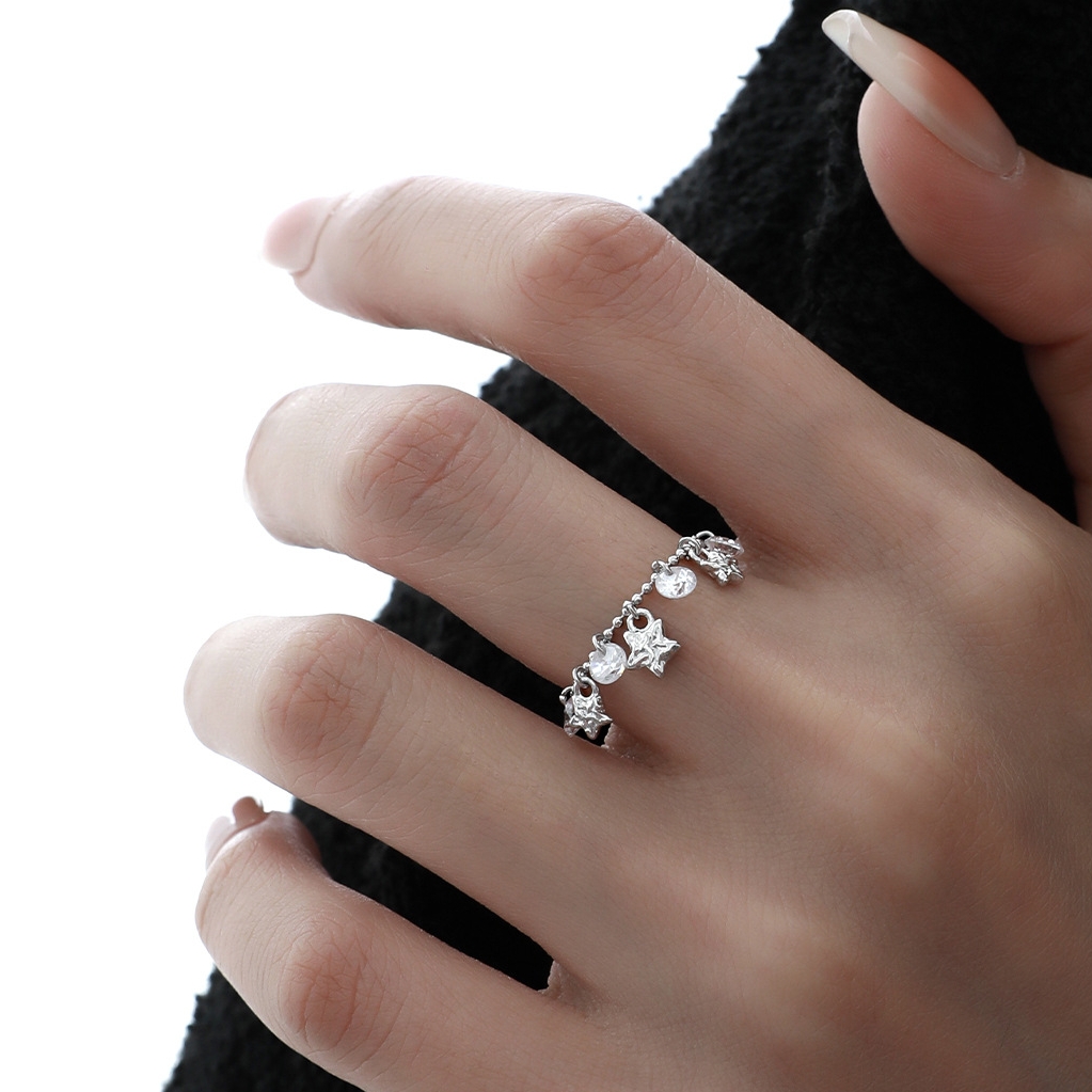 Sterling Silver Star Ring | Jentle Jewelry