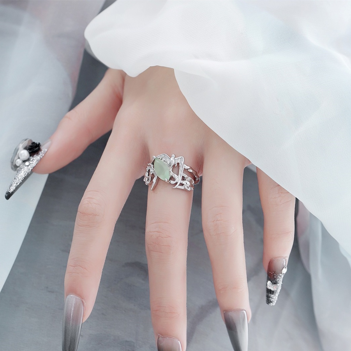 Silver Statement Ring | Jentle Jewelry