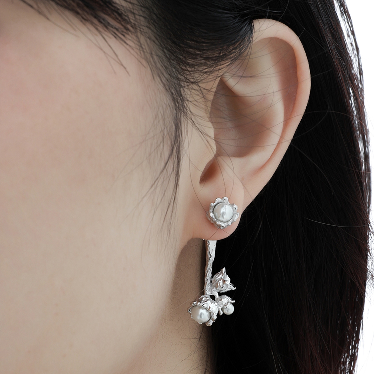 925 Sterling Silver Pearl Earrings | Jentle Jewelry