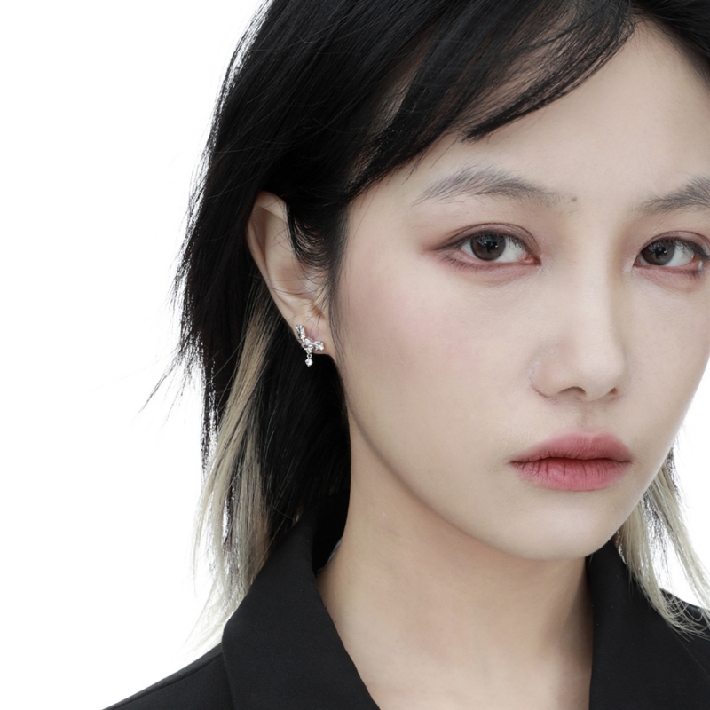 925 Sterling Silver White Earrings | Jentle Jewelry