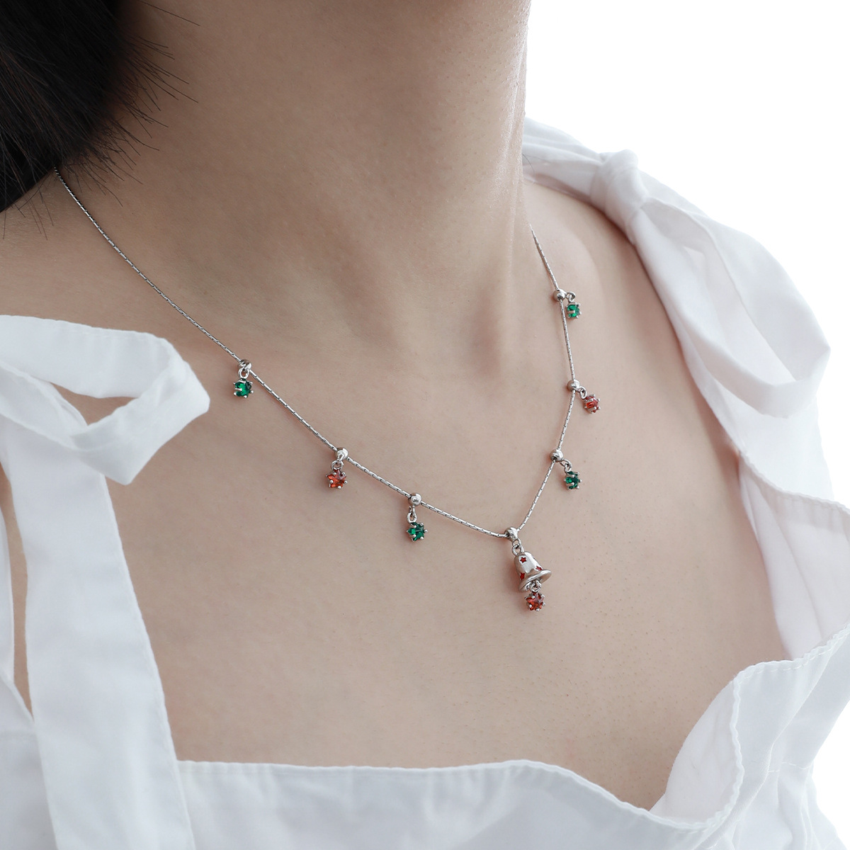 Sterling Silver Jingle Bell Necklace | Jentle Jewelry
