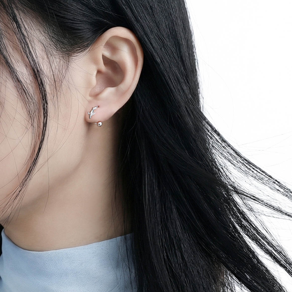 Lightweight Silver Fish Earrings for Everyday Wear | Jentle Jwwelry