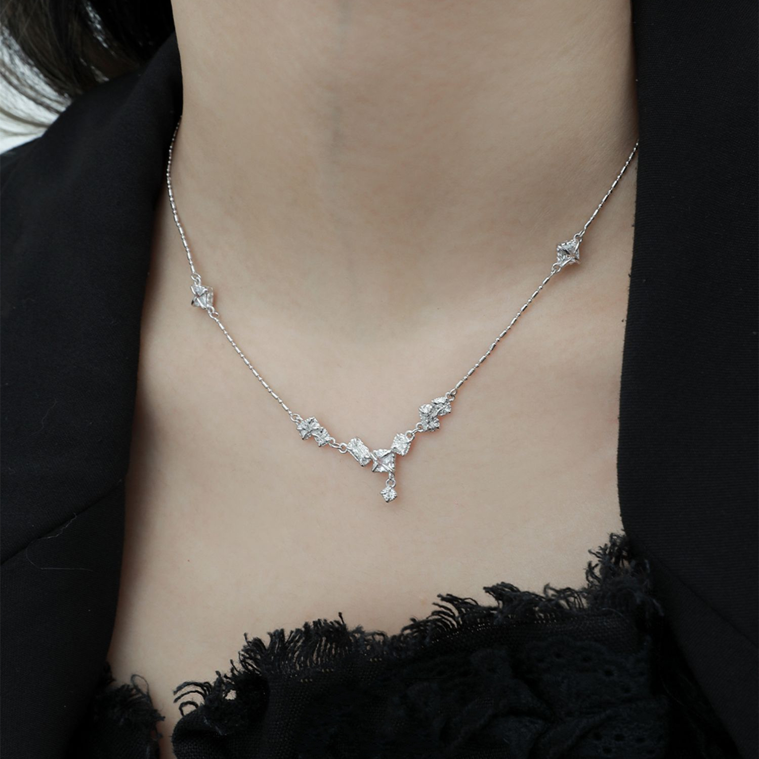 Silver Pendant Necklace | Jentle Jewelry