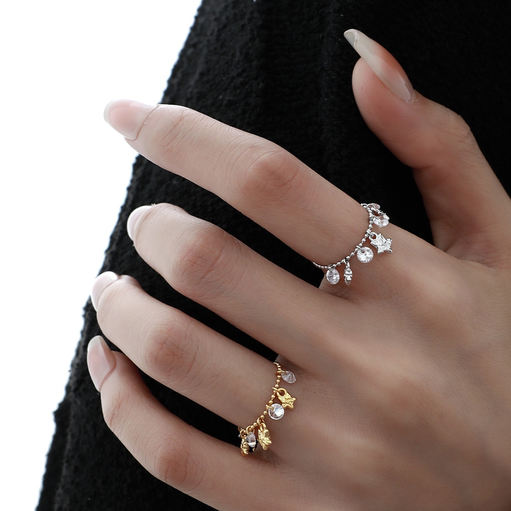 Sterling Silver Star Ring | Jentle Jewelry