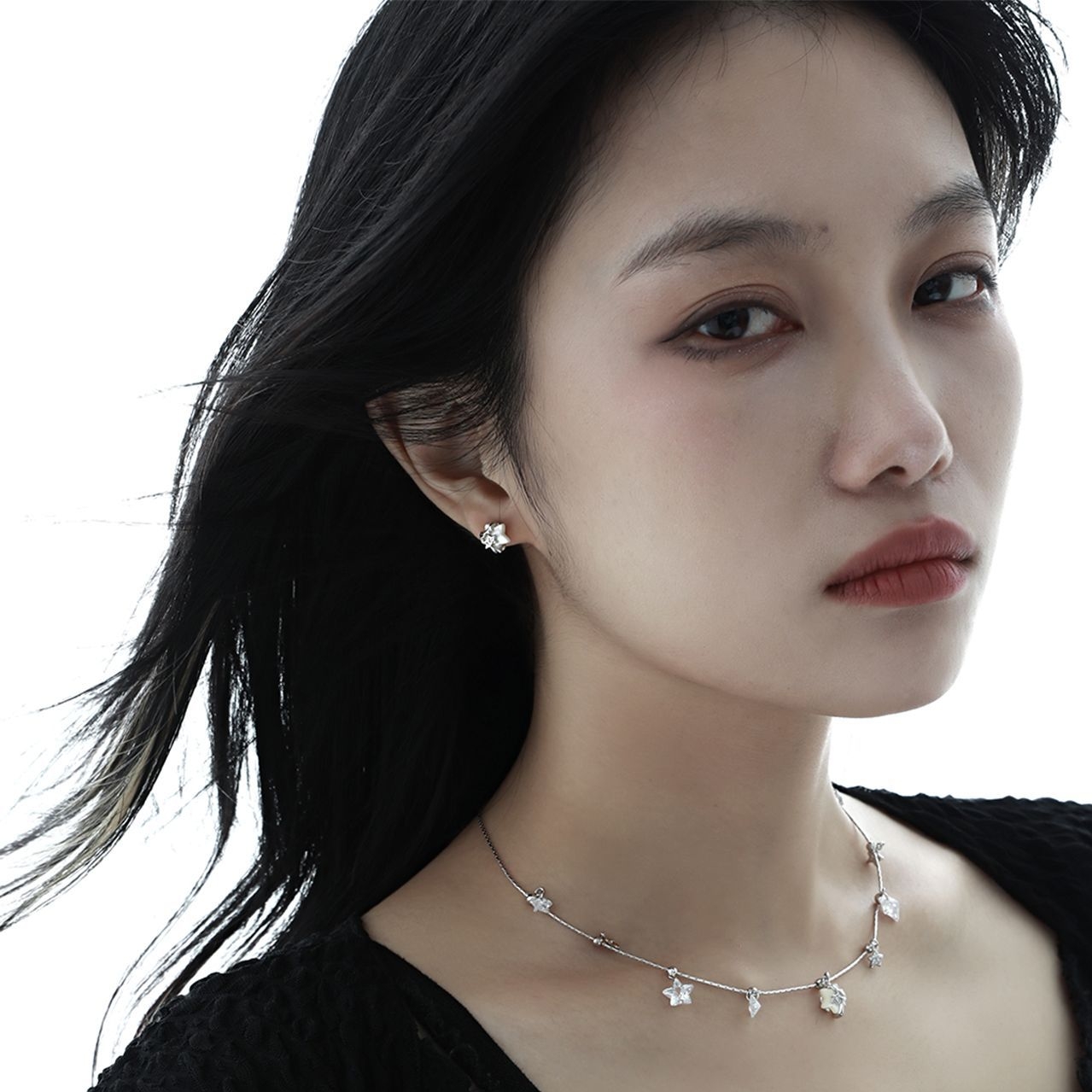 Silver Star Earrings | Jentle Jewelry