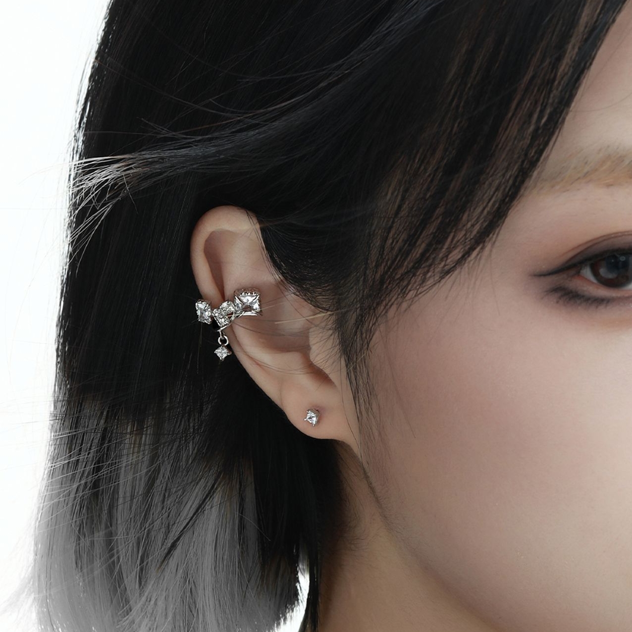 Everyday Sterling Silver Ear Cuff Minimal Style | Jentle Jewelry