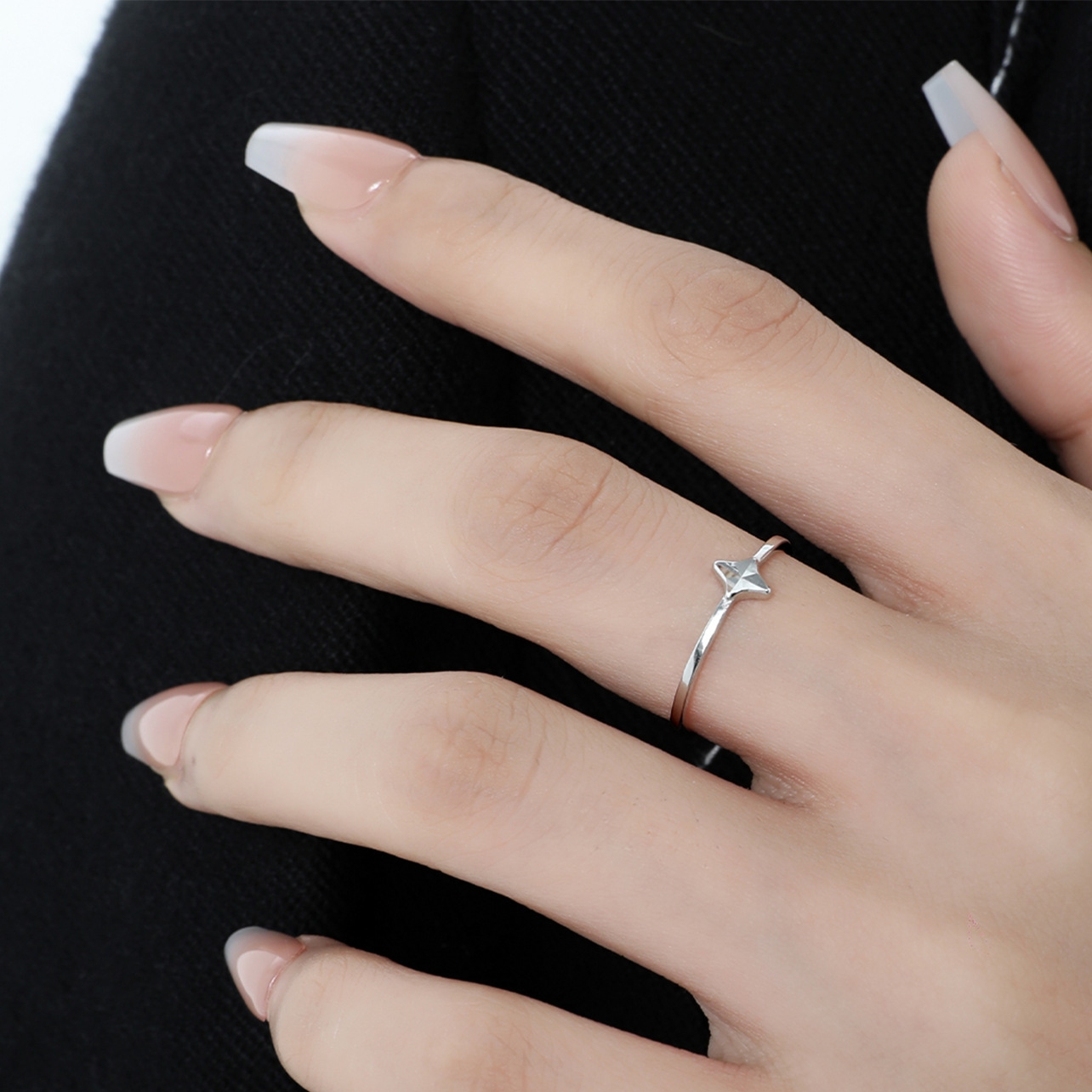 Starlight Goddess Ring Stack
