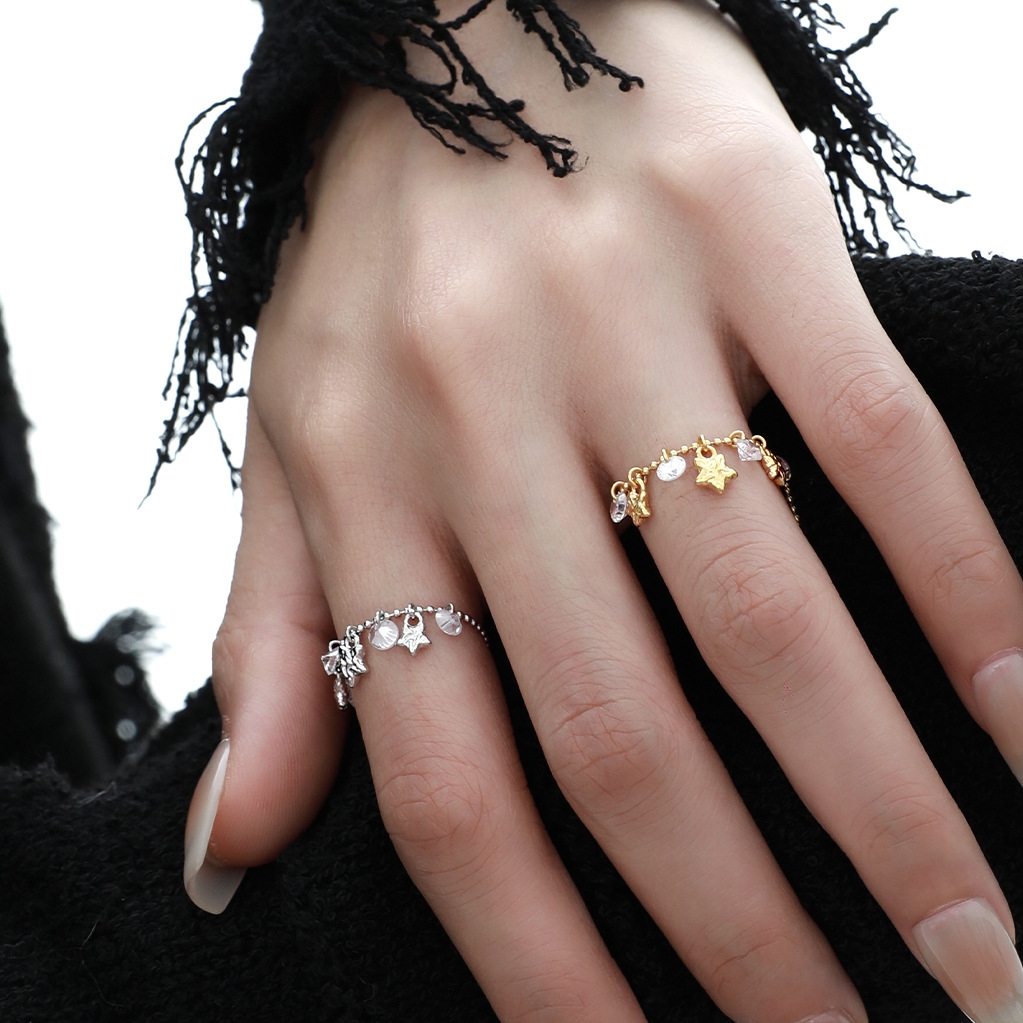 Sterling Silver Star Ring | Jentle Jewelry