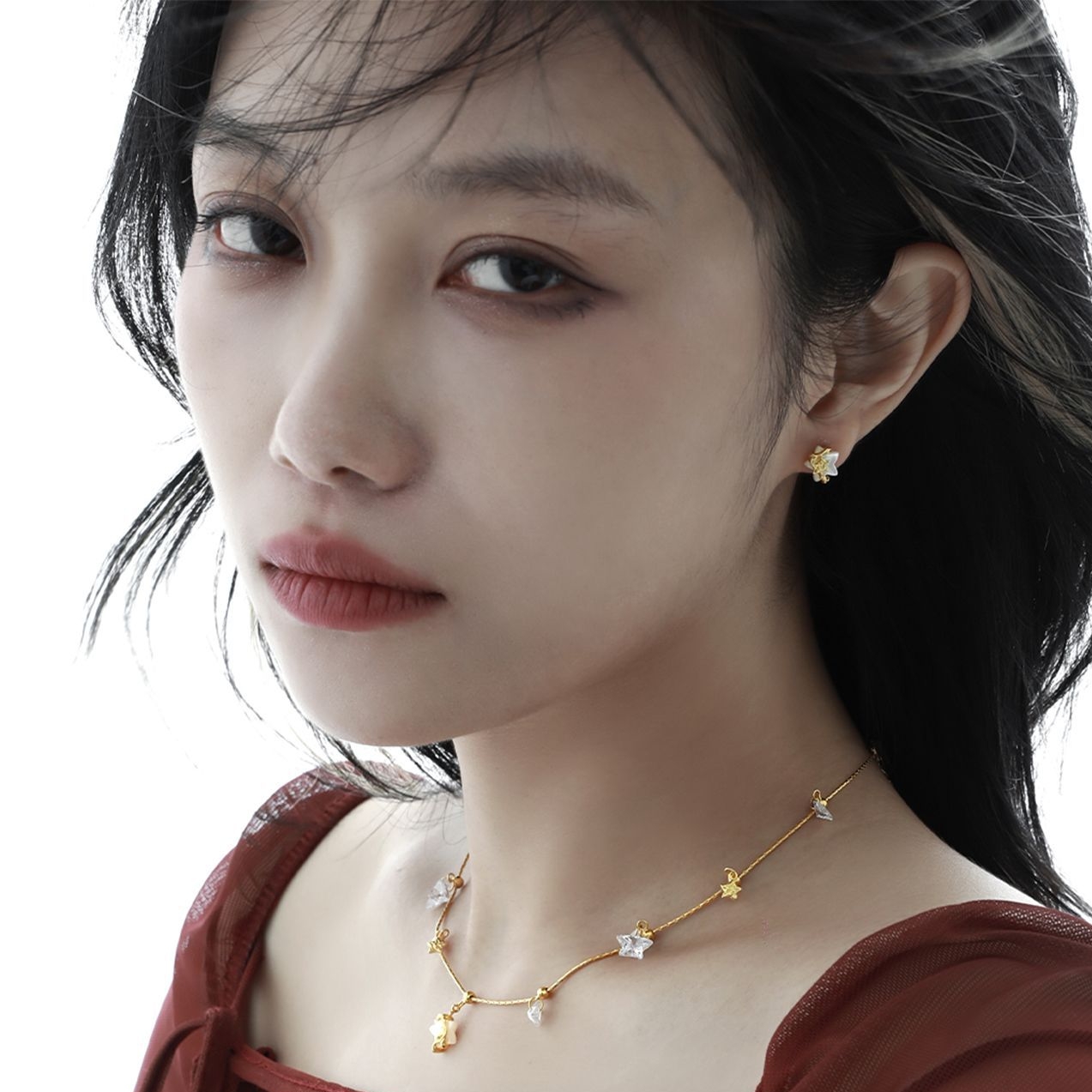 Gold Star Earrings | Jentle Jewelry