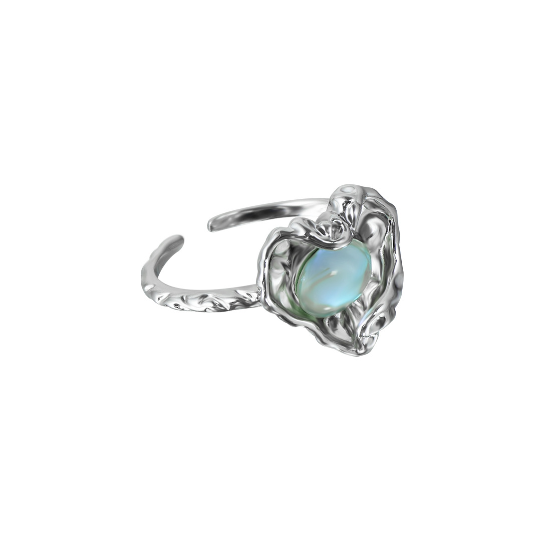 Heart Silver Ring | Jentle Jewelry