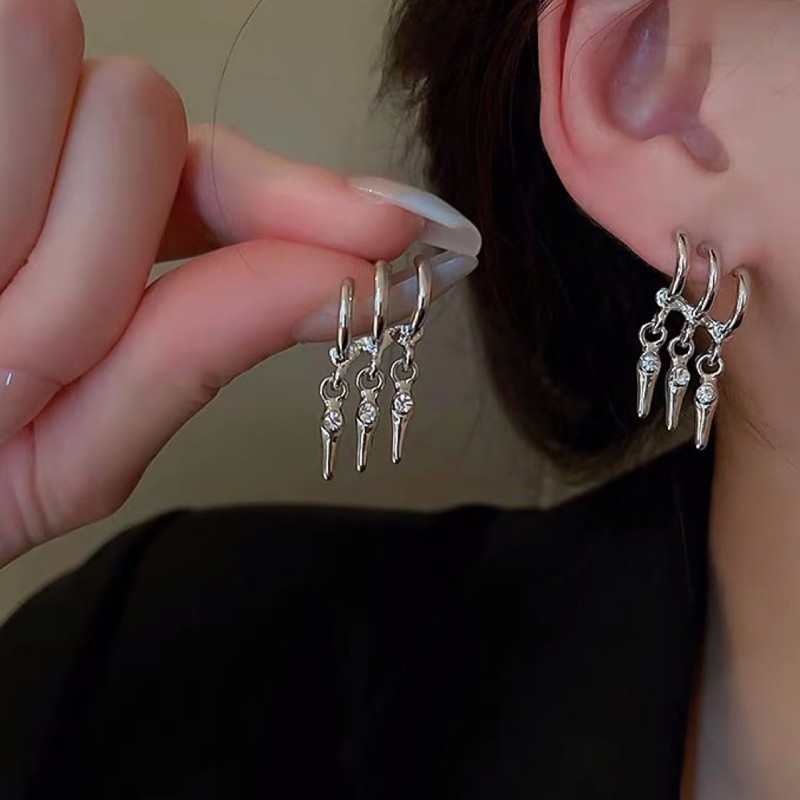 Silver Earrings  | Jentle Jewelry | Trendy Designer Jewelry