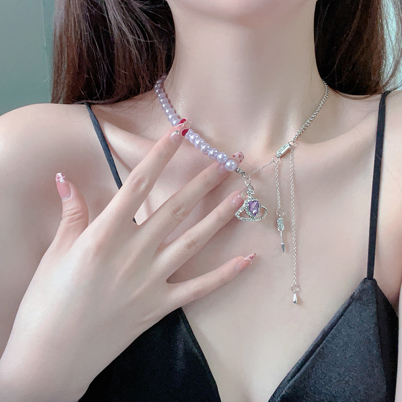 Heart Silver Necklace | Jentle Jewelry 