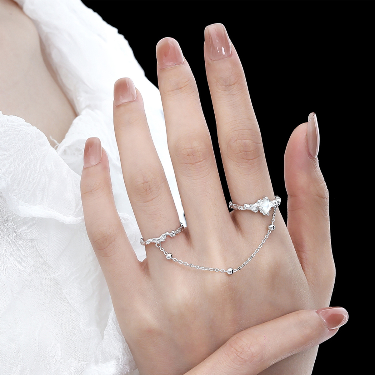 Silver Ring Stack | Jentle Jewelry