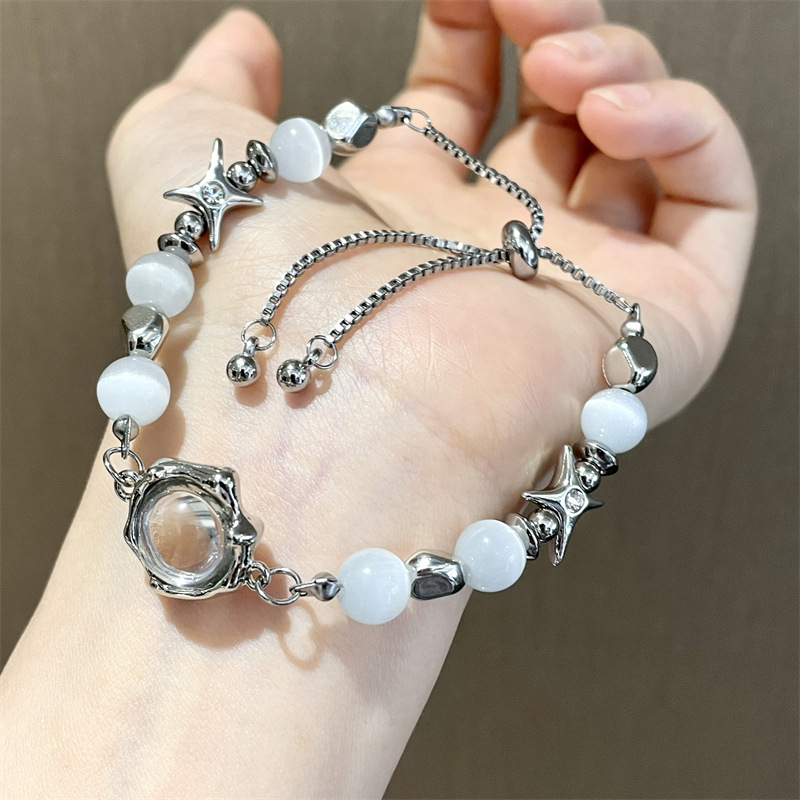 Moonstone Silver Bracelet | Jentle Jewelry