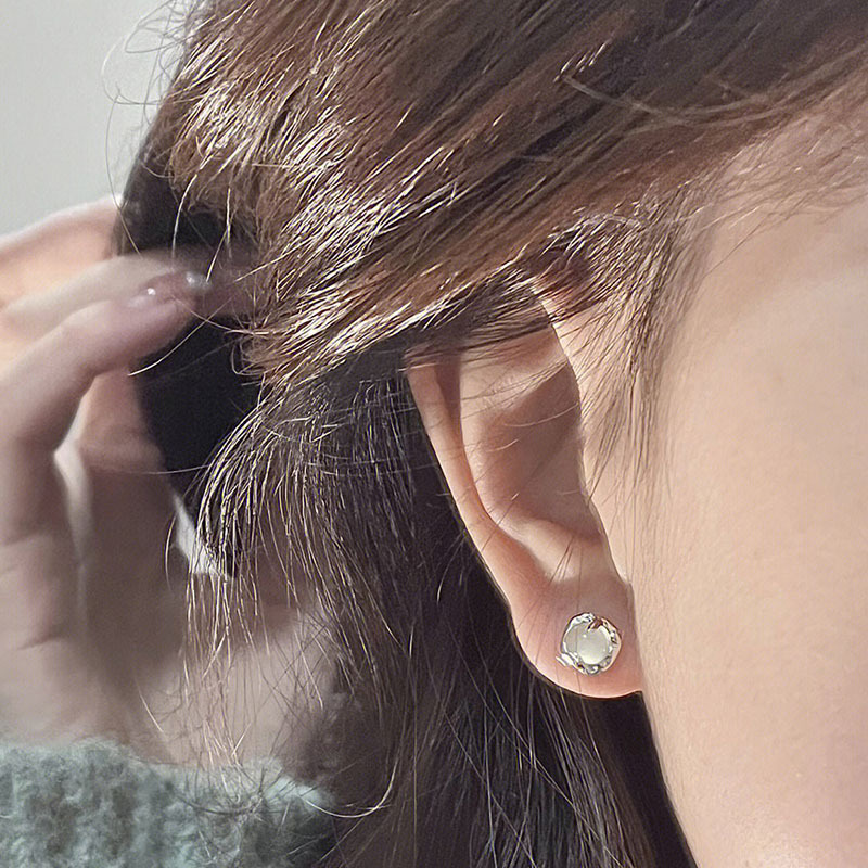 Silver Ear Studs | Jentle Jewelry