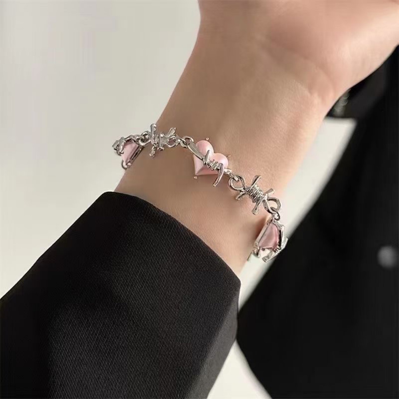 Heart Silver Bracelet | Jentle Jewelry