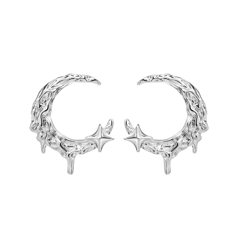 Stella Crescent Earrings