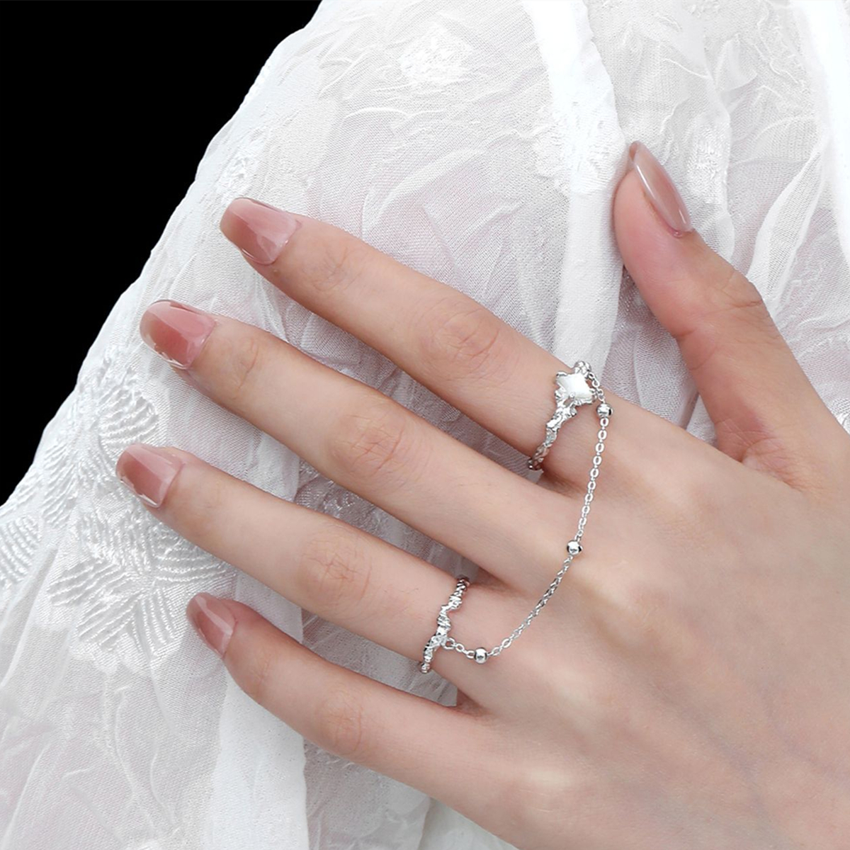 Silver Ring Stack | Jentle Jewelry